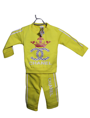 Baby Track-Suit in Flees Fabric